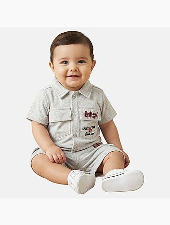 Lee Cooper - Completo camicia e short neonato bambino