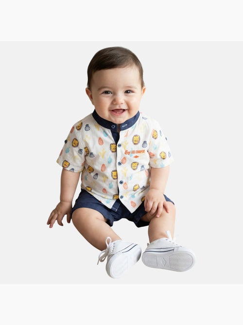 Lee Cooper - Completo camicia e short neonato - Kiabi