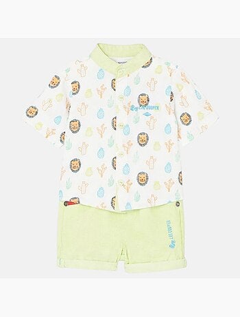 Lee Cooper - Completo camicia e short neonato