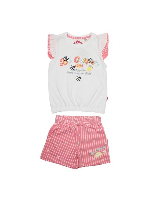 Lee cooper - completo composto da t-shirt e pantaloncini abbinati con fantasie - Kiabi Lee cooper - completo composto da t-shirt e pantaloncini abbinati con fantasie - Kiabi