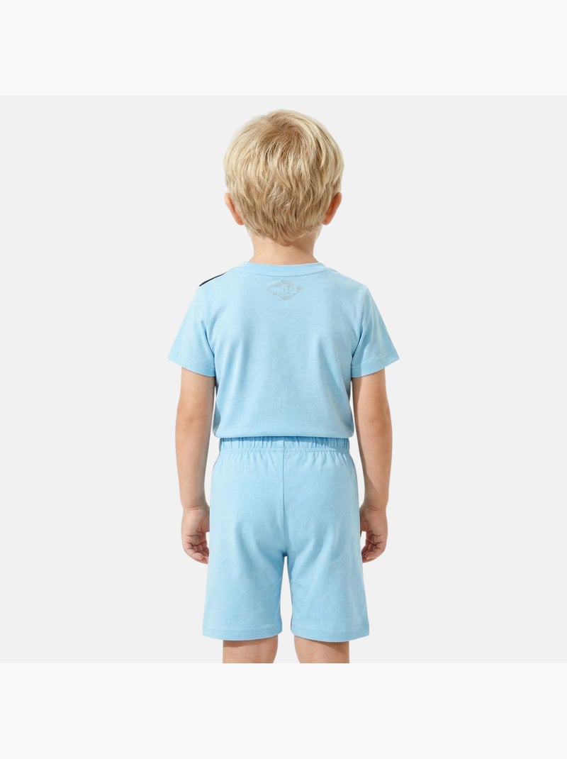 Lee Cooper - Completo da bambino t shirt a maniche corte e shorts Blu - Kiabi