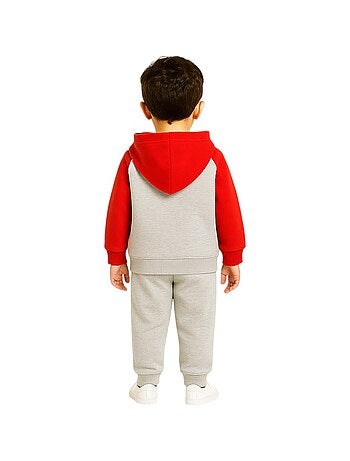 Lee Cooper - Completo felpa con cappuccio e pantalone jogging bambino