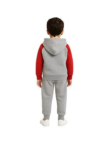 Lee Cooper - Completo felpa con cappuccio e pantalone jogging bambino
