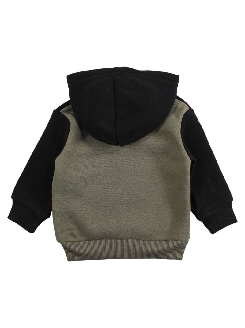 Lee Cooper - Completo felpa con cappuccio e pantalone jogging neonato bambino Cachi - Kiabi