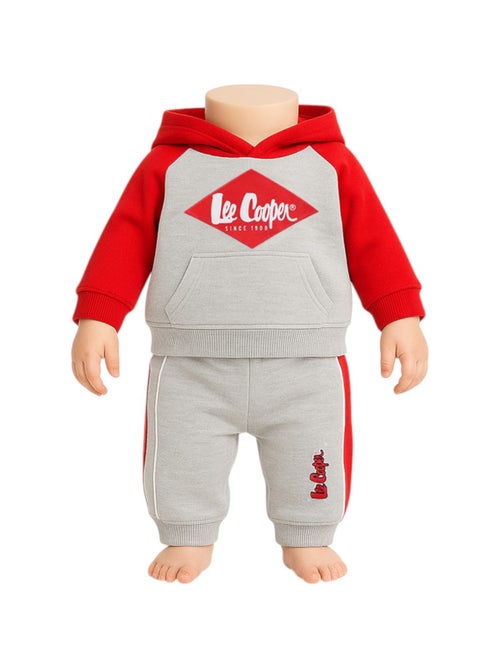 Lee Cooper - Completo felpa con cappuccio e pantalone jogging neonato bambino - Kiabi