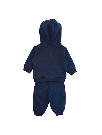 Lee Cooper - Completo felpa con cappuccio e pantalone jogging neonato