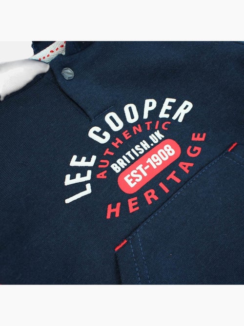 Lee Cooper - Completo felpa con cappuccio e pantalone jogging neonato - Kiabi Lee Cooper - Completo felpa con cappuccio e pantalone jogging neonato - Kiabi