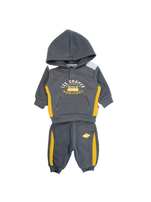 Lee Cooper - Completo felpa con cappuccio e pantalone jogging neonato - Kiabi