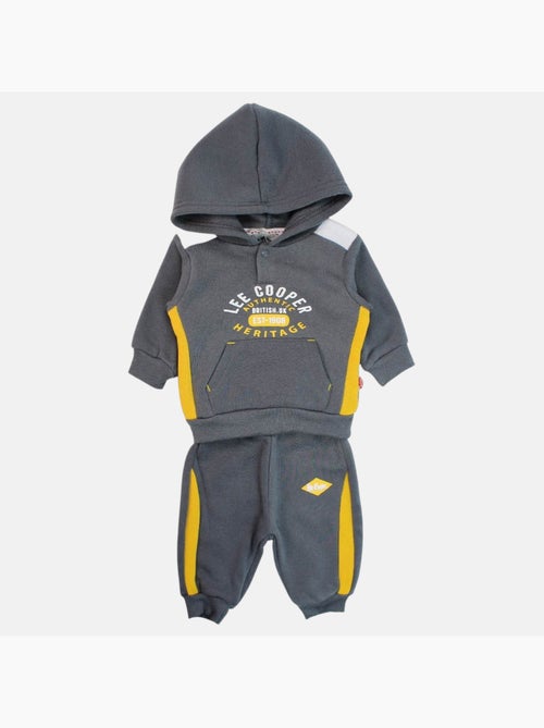 Lee Cooper - Completo felpa con cappuccio e pantalone jogging neonato - Kiabi
