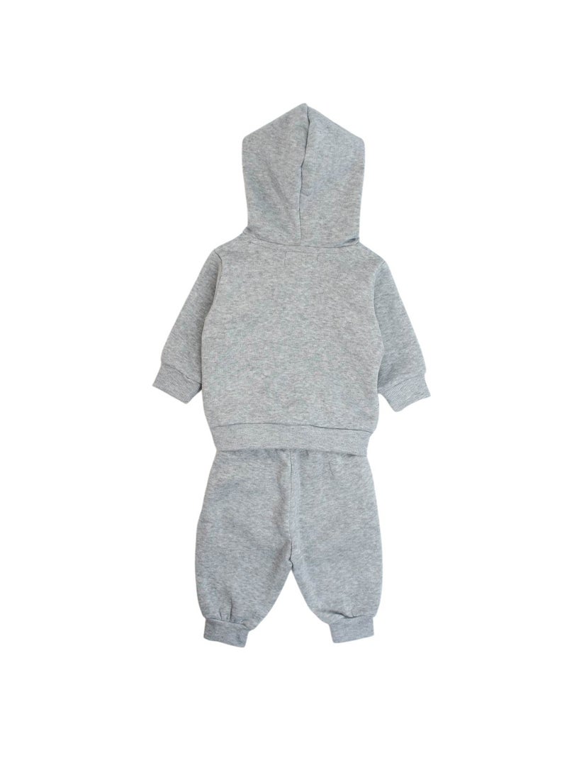 Lee Cooper - Completo felpa con cappuccio e pantalone jogging neonato Grigio - Kiabi