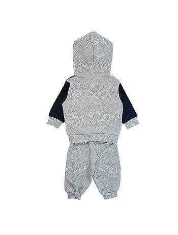 Lee Cooper - Completo felpa con cappuccio e pantalone jogging neonato
