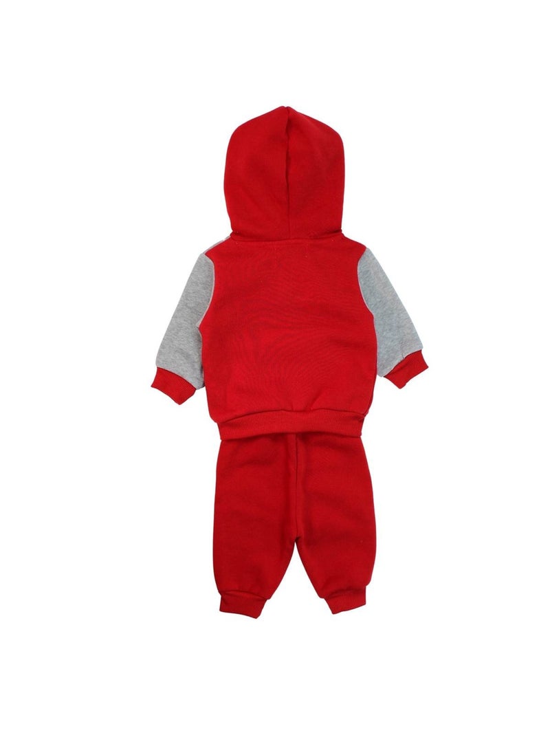 Lee Cooper - Completo felpa con cappuccio e pantalone jogging neonato Rosso - Kiabi