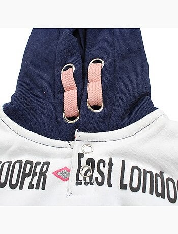 Lee Cooper - Completo felpa con cappuccio e pantaloni jogging neonato