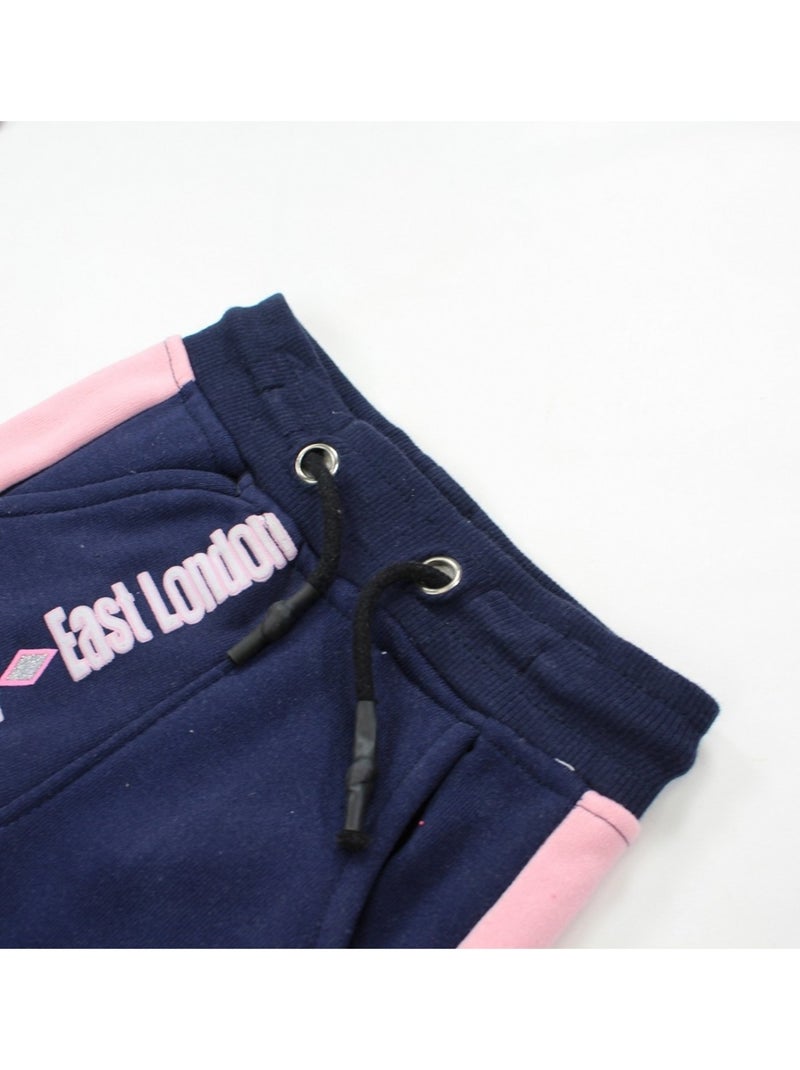 Lee Cooper - Completo felpa con cappuccio e pantaloni jogging neonato Blu marino - Kiabi