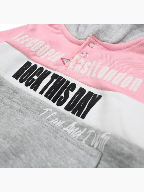 Lee Cooper - Completo felpa con cappuccio e pantaloni jogging neonato - Kiabi