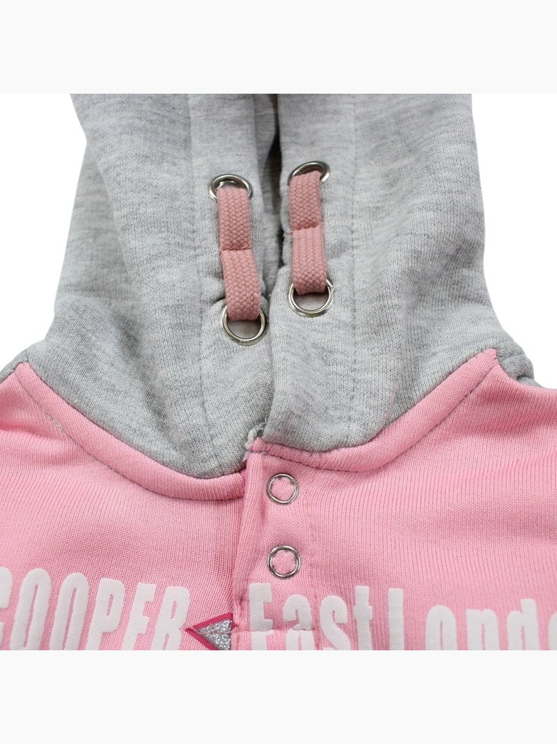 Lee Cooper - Completo felpa con cappuccio e pantaloni jogging neonato Grigio - Kiabi