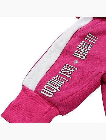 Lee Cooper - Completo felpa con cappuccio e pantaloni jogging neonato