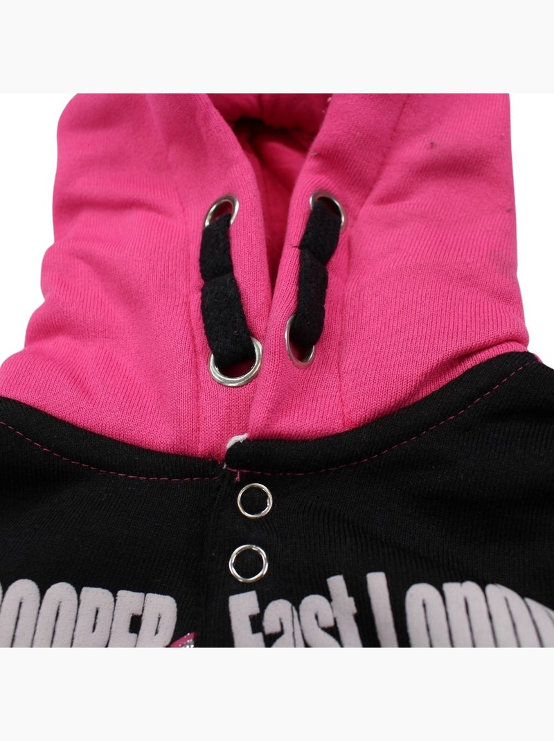 Lee Cooper - Completo felpa con cappuccio e pantaloni jogging neonato Rosa fucsia - Kiabi