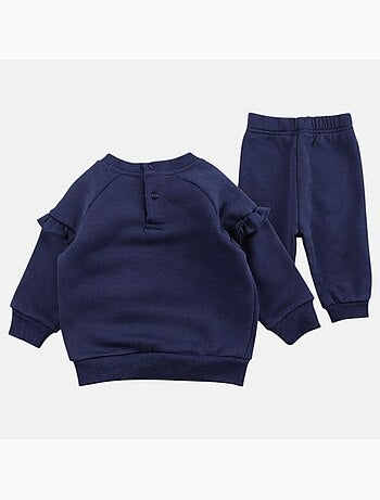 Lee Cooper - Completo felpa e pantalone jogging neonata