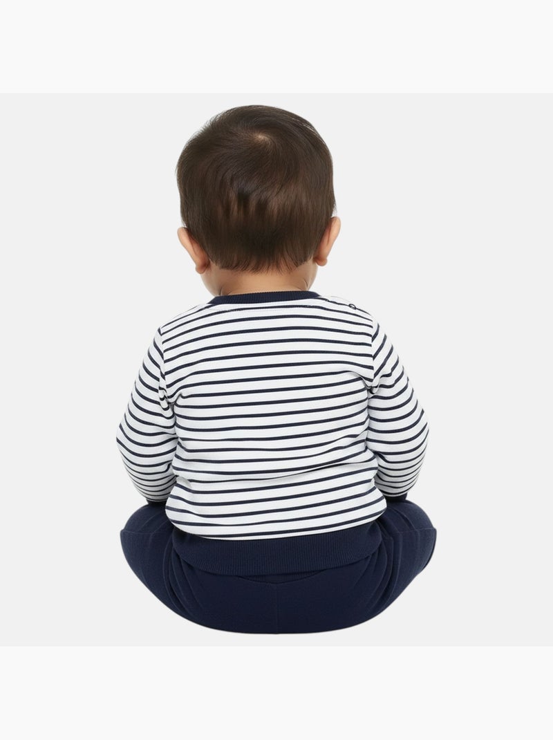 Lee Cooper - Completo felpa e pantalone jogging neonata Blu marino - Kiabi