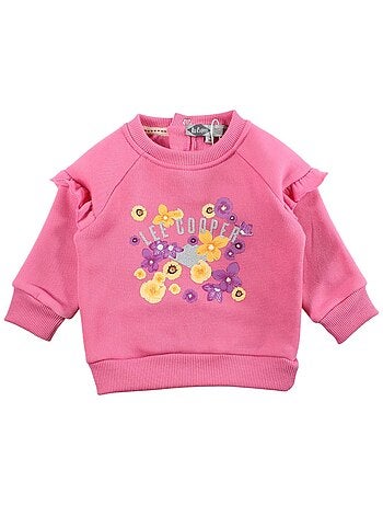 Lee Cooper - Completo felpa e pantalone jogging neonata