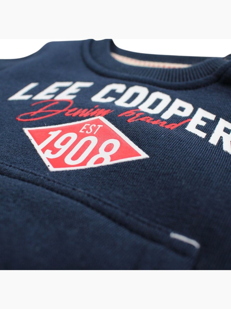 Lee Cooper - Completo felpa e pantalone jogging neonato bambino Blu marino - Kiabi