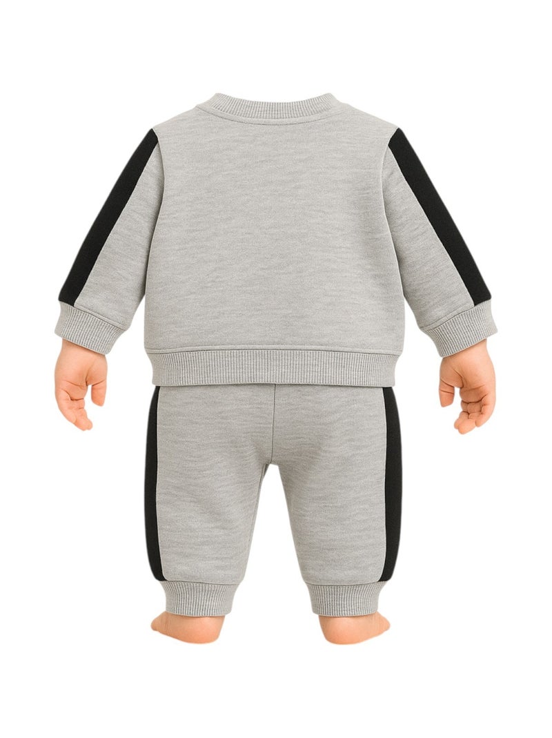 Lee Cooper - Completo felpa e pantalone jogging neonato bambino Grigio - Kiabi