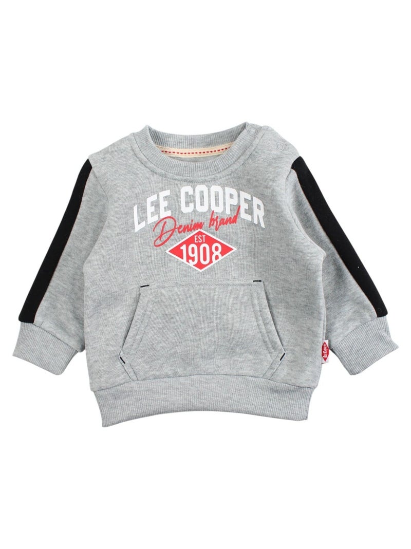 Lee Cooper - Completo felpa e pantalone jogging neonato bambino Grigio - Kiabi
