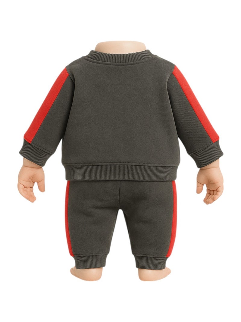 Lee Cooper - Completo felpa e pantalone jogging neonato bambino Grigio scuro - Kiabi