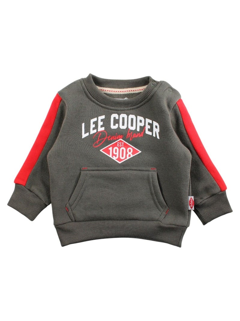 Lee Cooper - Completo felpa e pantalone jogging neonato bambino Grigio scuro - Kiabi