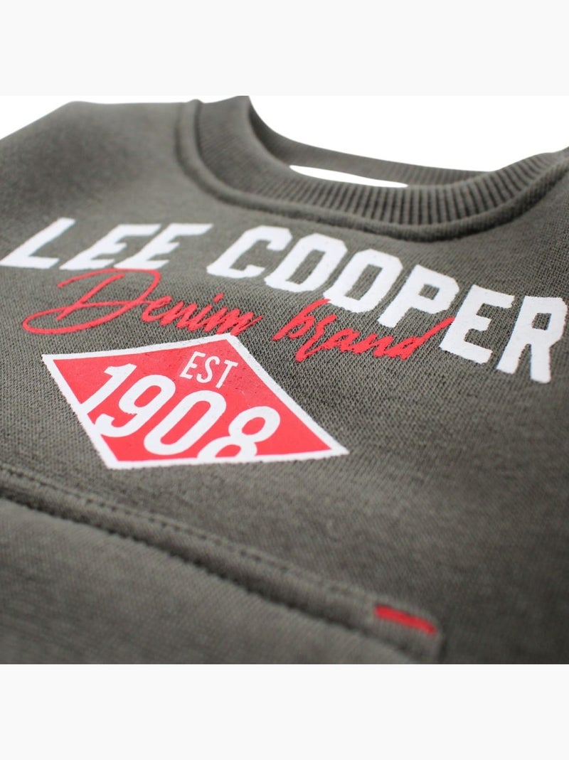 Lee Cooper - Completo felpa e pantalone jogging neonato bambino Grigio scuro - Kiabi