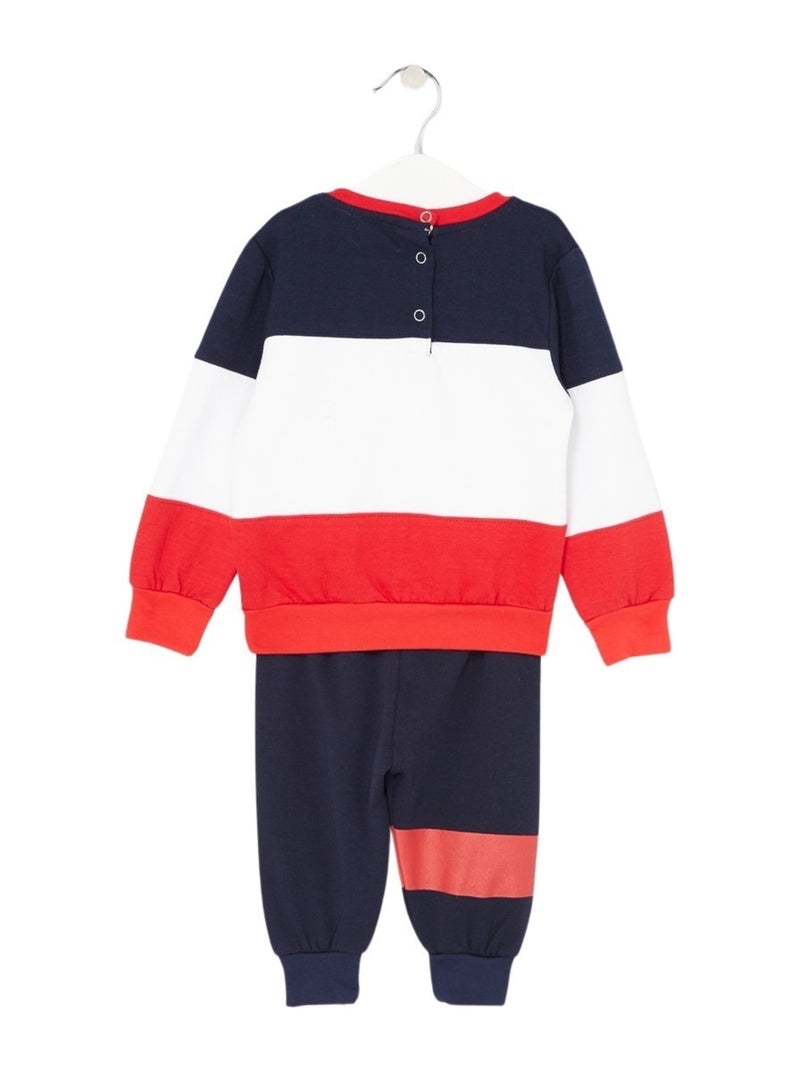 Lee Cooper - Completo felpa e pantalone jogging neonato Blu marino - Kiabi