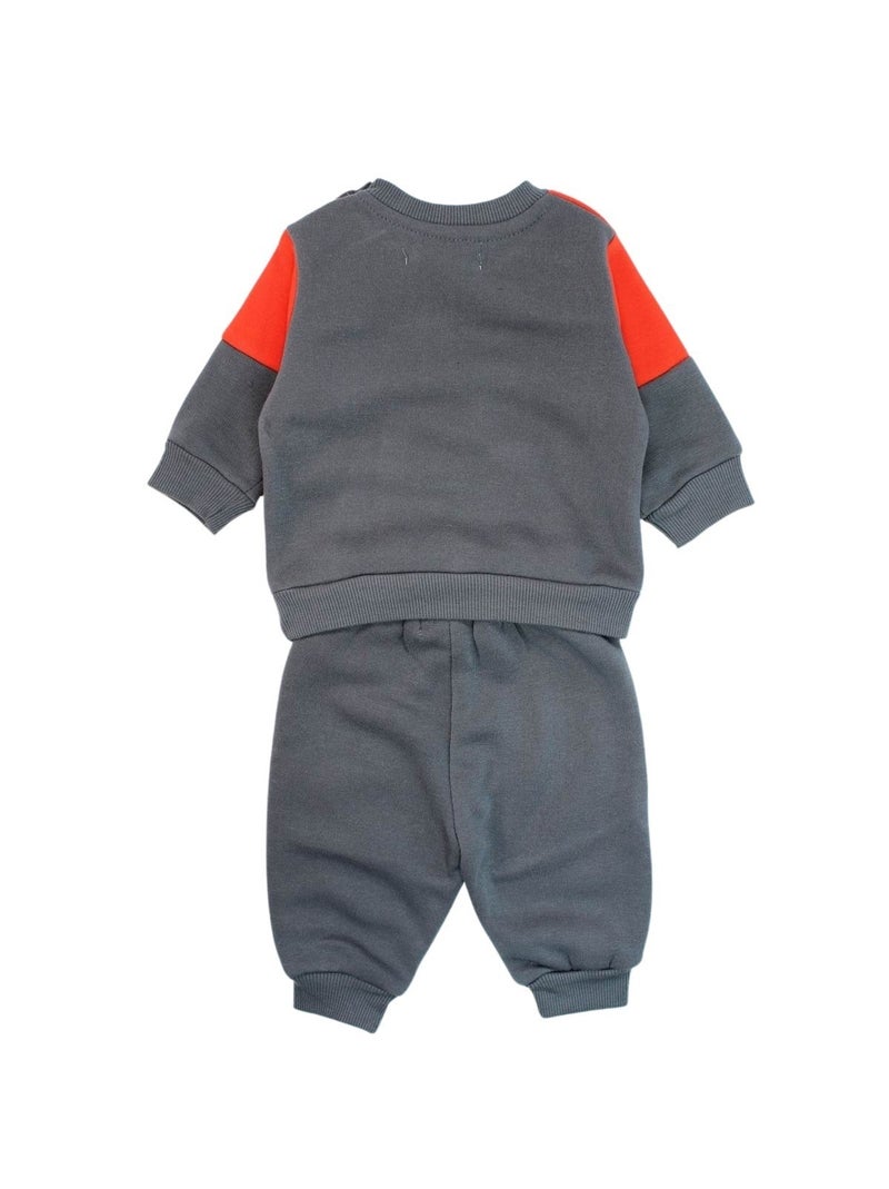 Lee Cooper - Completo felpa e pantalone jogging neonato Grigio scuro - Kiabi