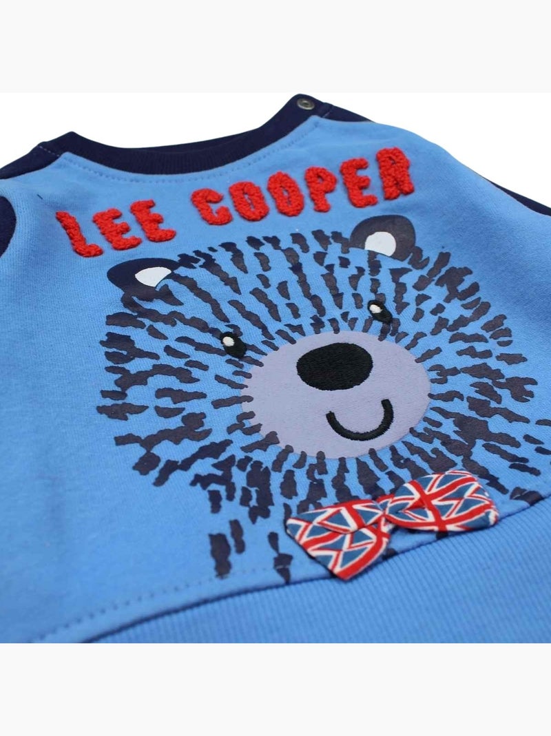 Lee Cooper - Completo felpa e pantalone neonato Blu marino - Kiabi