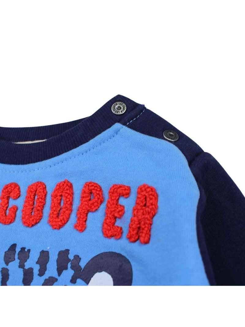 Lee Cooper - Completo felpa e pantalone neonato Blu marino - Kiabi