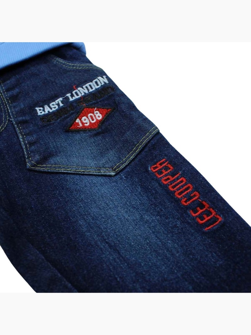 Lee Cooper - Completo felpa e pantalone neonato Blu marino - Kiabi
