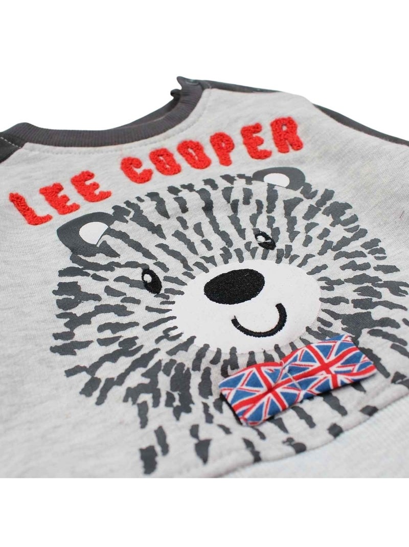 Lee Cooper - Completo felpa e pantalone neonato Grigio - Kiabi