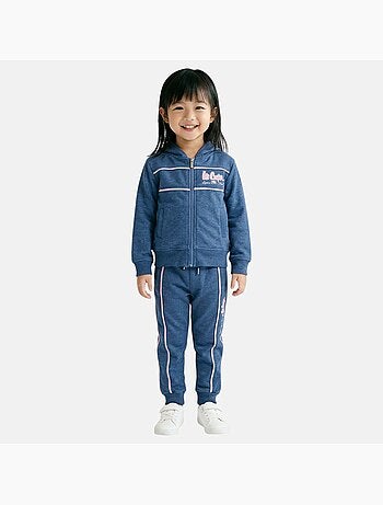 Lee Cooper - Completo giacca con cappuccio e pantalone jogging bambina