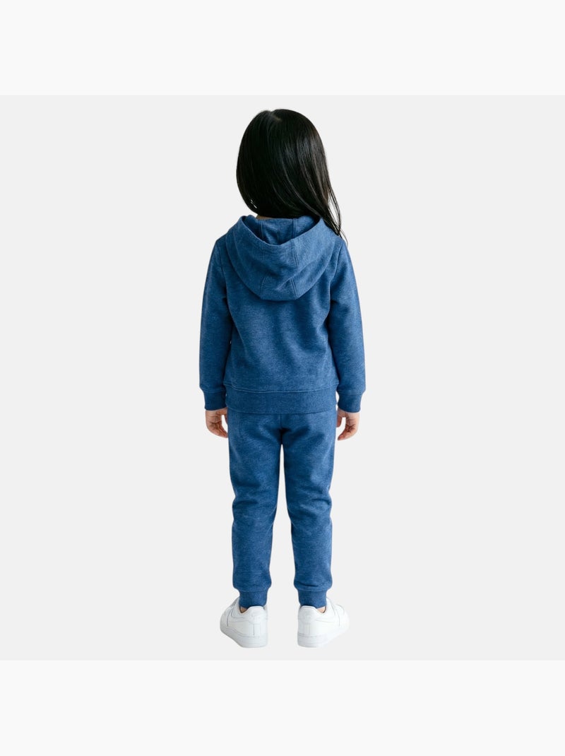 Lee Cooper - Completo giacca con cappuccio e pantalone jogging bambina Blu - Kiabi