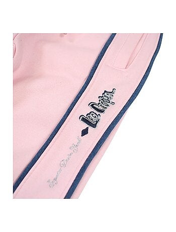 Lee Cooper - Completo giacca con cappuccio e pantalone jogging bambina