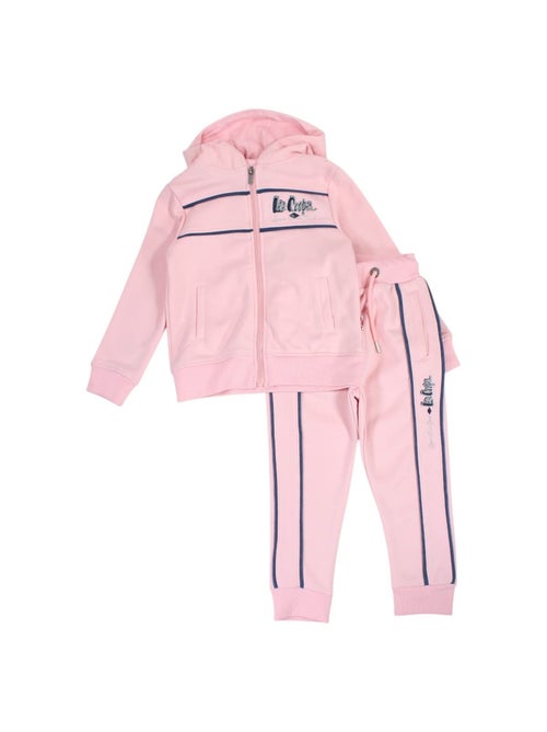 Lee Cooper - Completo giacca con cappuccio e pantalone jogging bambina - Kiabi