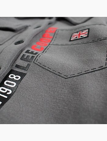 Lee Cooper - Completo giacca con cappuccio e pantalone jogging bambino