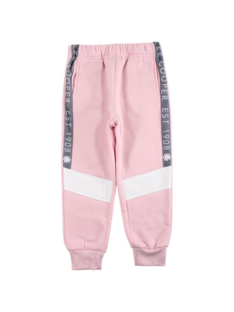 Lee Cooper - Completo giacca con cappuccio e pantalone jogging neonata Rosa chiaro - Kiabi