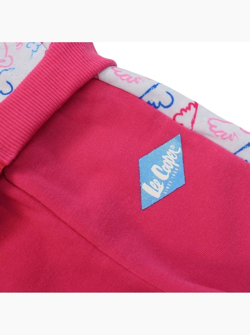 Lee Cooper - Completo giacca con cappuccio e pantalone jogging neonata Rosa fucsia - Kiabi