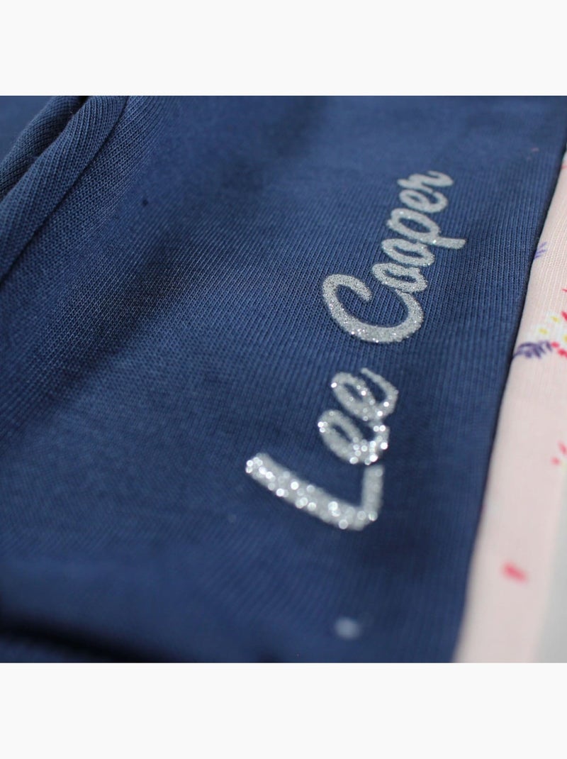 Lee Cooper - Completo giacca con cappuccio e pantalone jogging neonata Rosa - Kiabi