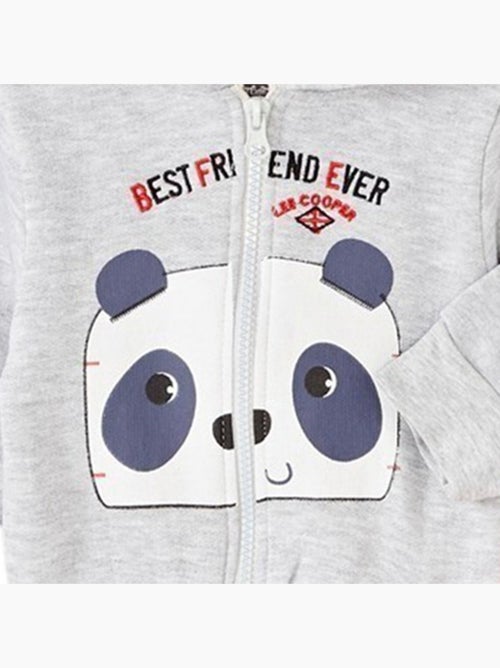 Lee Cooper - Completo giacca con cappuccio e pantalone neonato - Kiabi