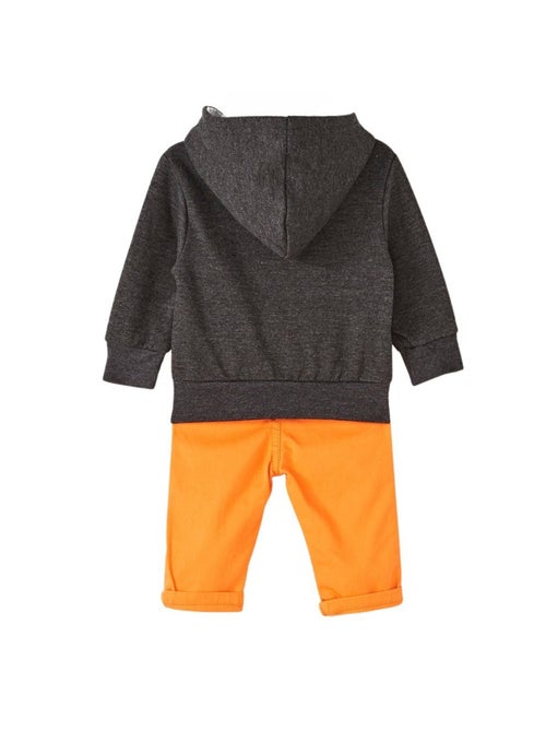 Lee Cooper - Completo giacca con cappuccio e pantalone neonato - Kiabi