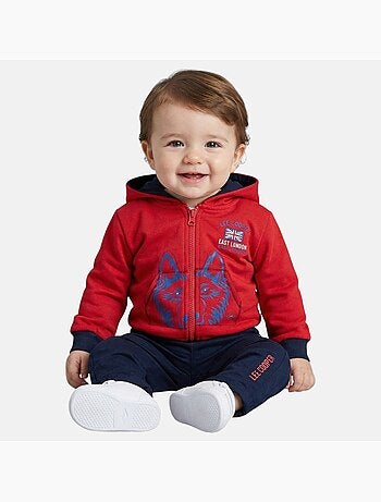 Lee Cooper - Completo giacca con cappuccio e pantalone neonato