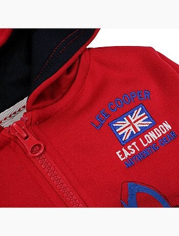 Lee Cooper - Completo giacca con cappuccio e pantalone neonato