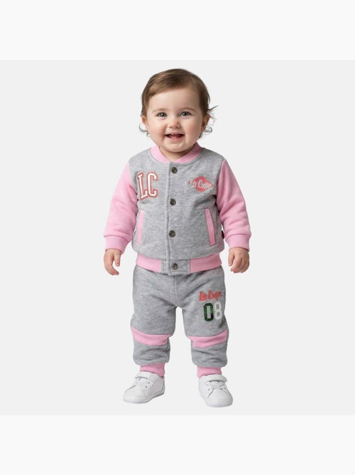 Lee Cooper - Completo giacca e pantalone jogging neonata - Kiabi